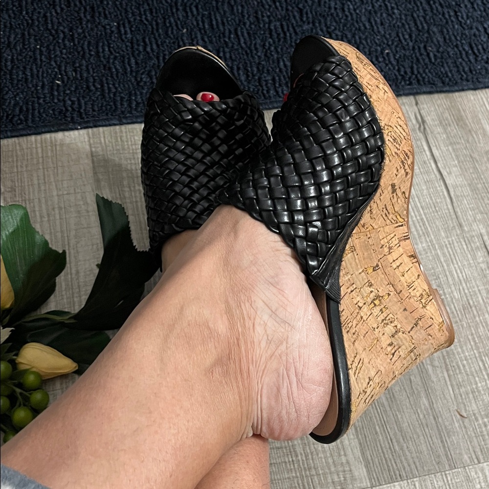 Charlies Woven Wedge Sandals